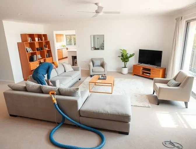 Furniture removal preparation